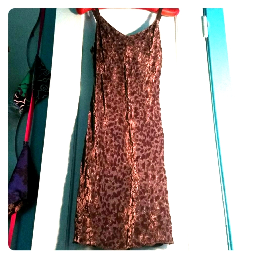 Banana Republic silk dress vintage sz 2